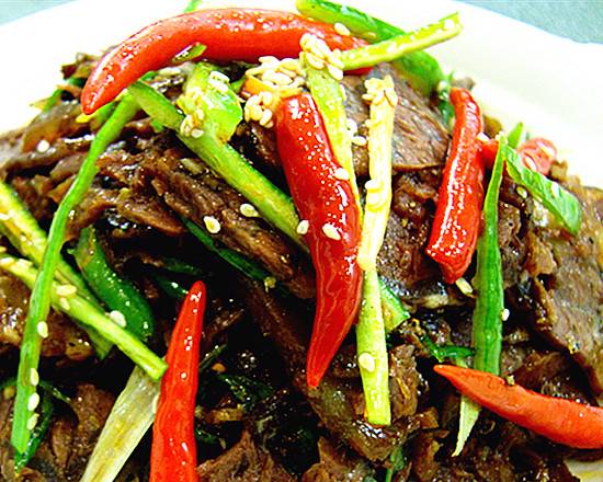 Sliced Beef (Spicy) (麻辣牛肉, 辣)